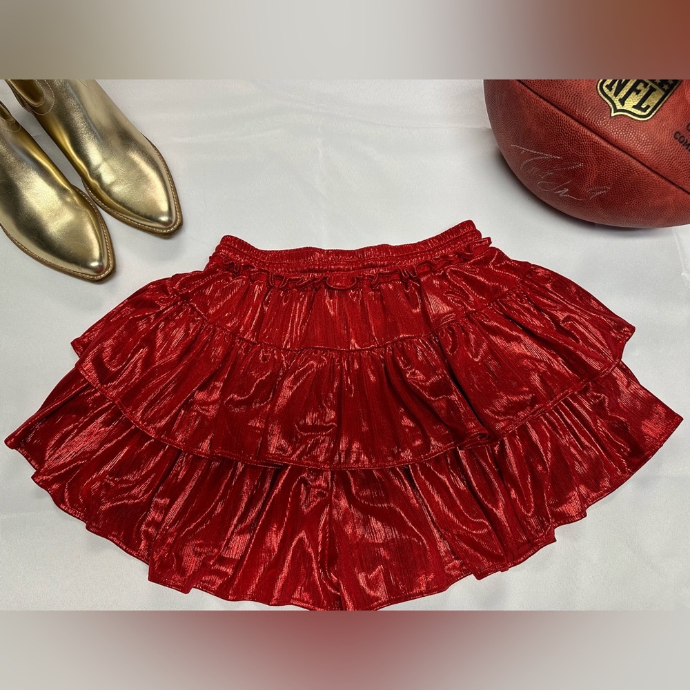 Blue Buttercup Red Skort - Picture 2 of 5